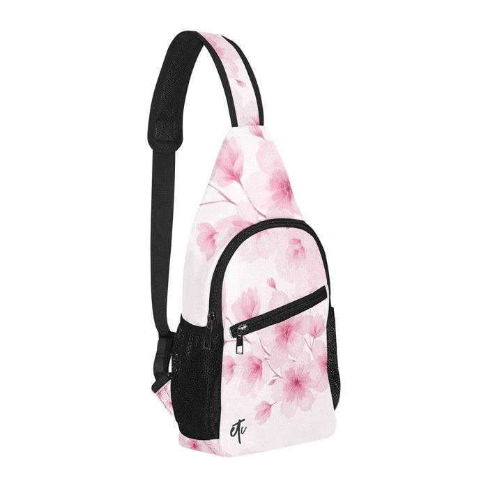 ETC Pink Bloom Cross Body Bag