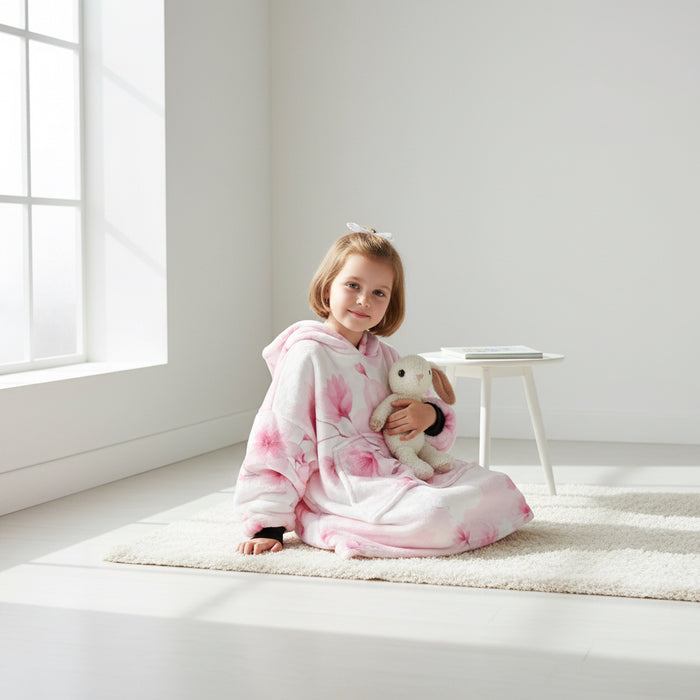 ETC Pink Bloom Floral Kids Comfy