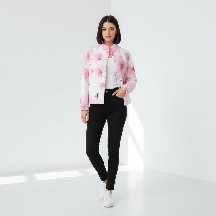ETC Pink Bloom Plush Jacket