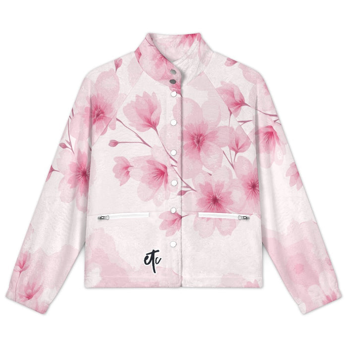 ETC Pink Bloom Plush Jacket
