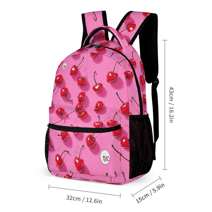 ETC Pink Cherries Back Pack Set