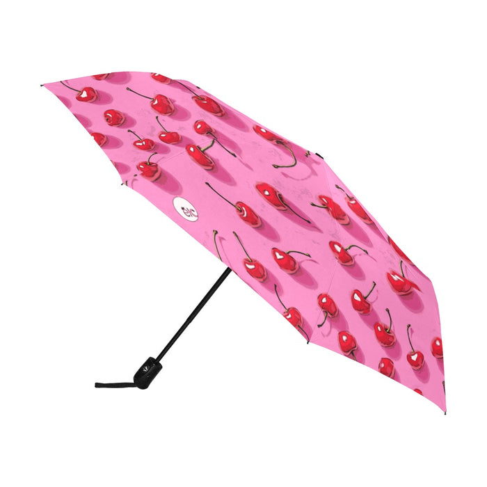 ETC Pink Cherries UV Umbrella