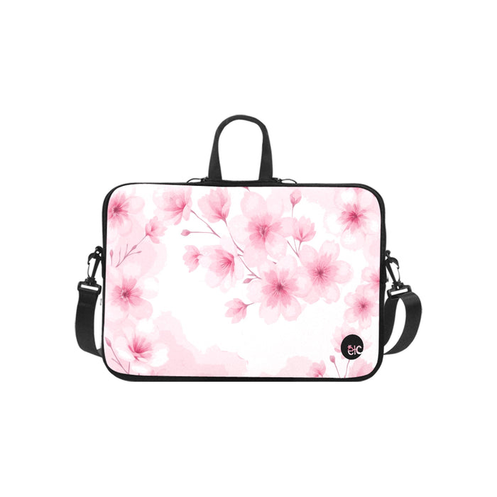 ETC Pink Cherry Blossom Laptop Bag