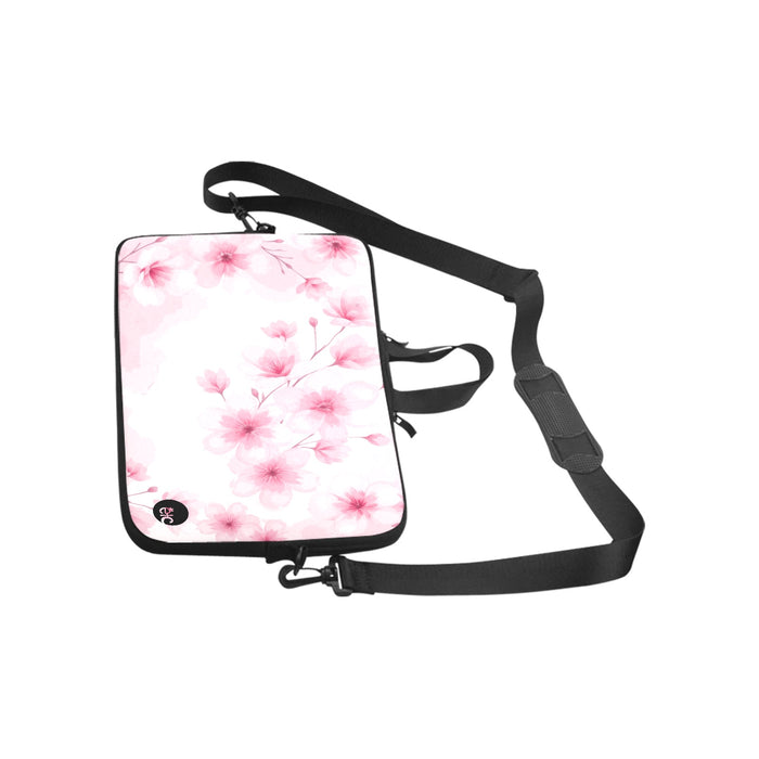 ETC Pink Cherry Blossom Laptop Bag