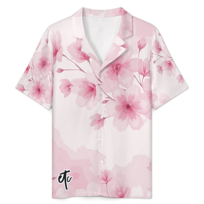 ETC Pink Floral Bloom Silky PJ Set