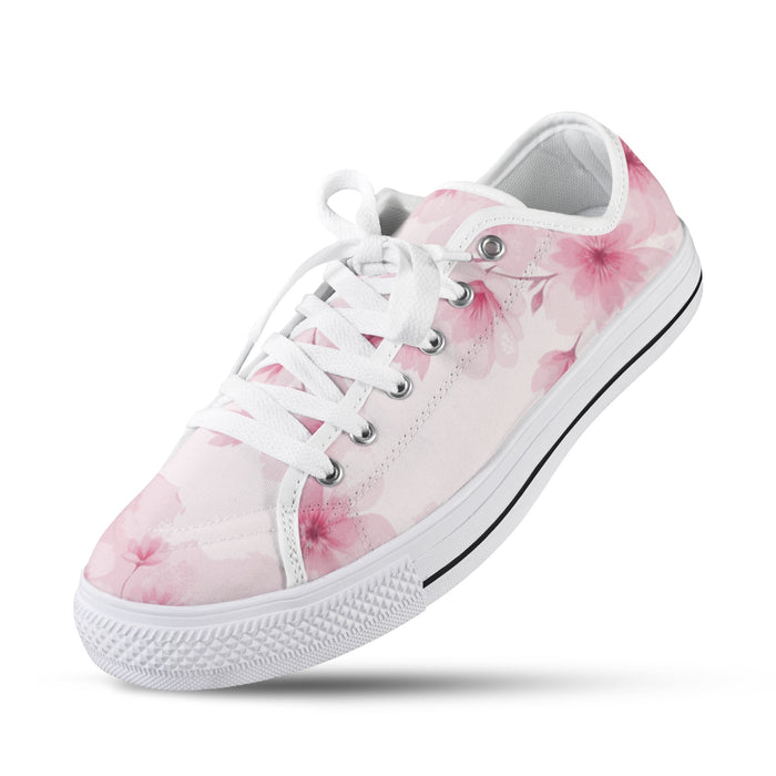 ETC Pink Floral Bloom Sneakers