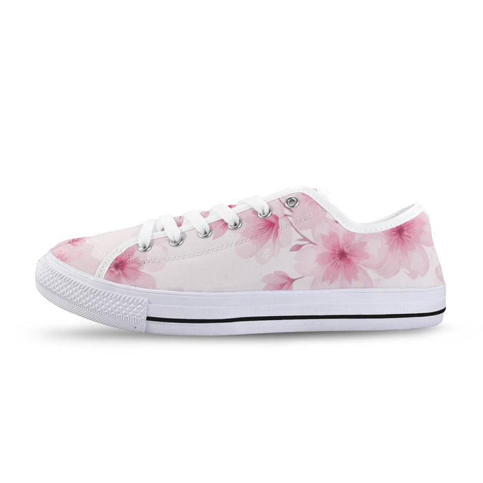 ETC Pink Floral Bloom Sneakers