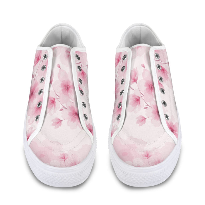 ETC Pink Floral Bloom Sneakers