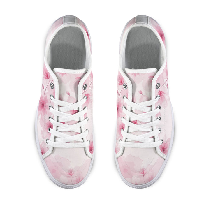 ETC Pink Floral Bloom Sneakers