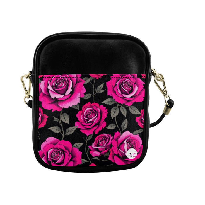 ETC Pink Floral Sling Bag