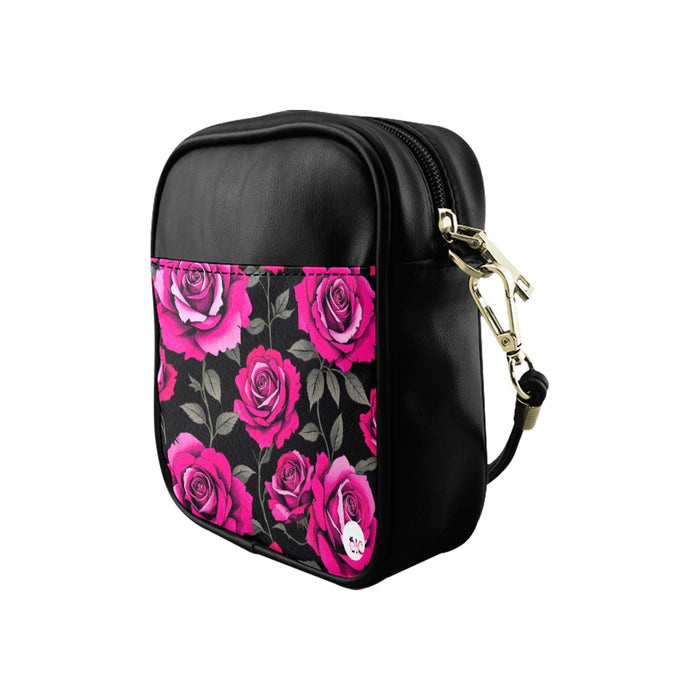 ETC Pink Floral Sling Bag