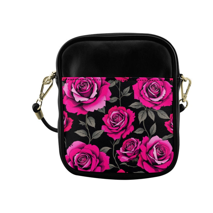 ETC Pink Floral Sling Bag