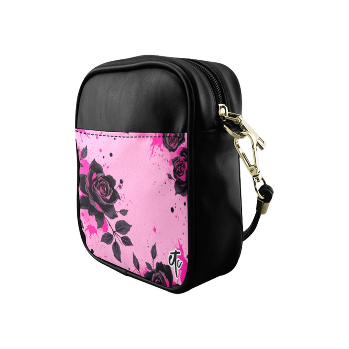 ETC Pink Floral Sling Bag