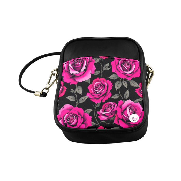 ETC Pink Floral Sling Bag
