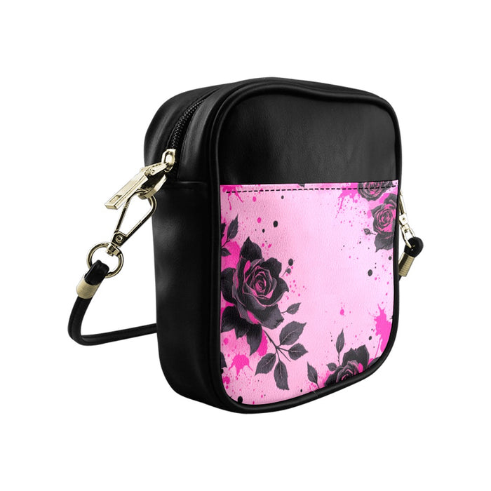 ETC Pink Floral Sling Bag