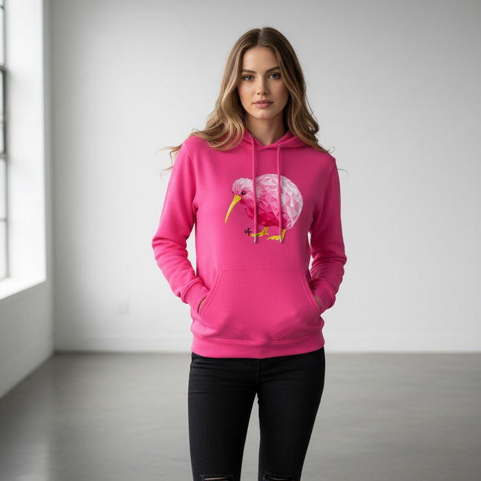 ETC Pink Kiwi Cotton Hoodie