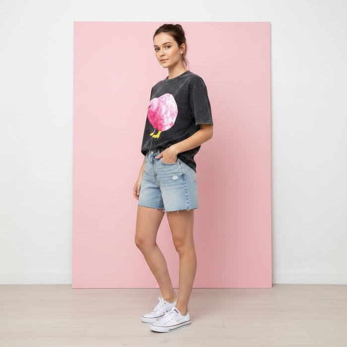 ETC Pink Kiwi Vintage Tee