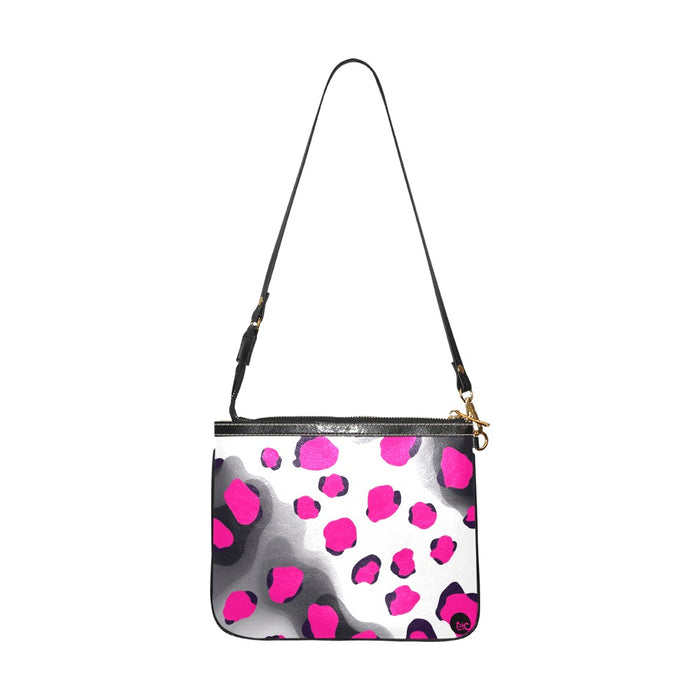 ETC Pink Leopard Shoulder Bag