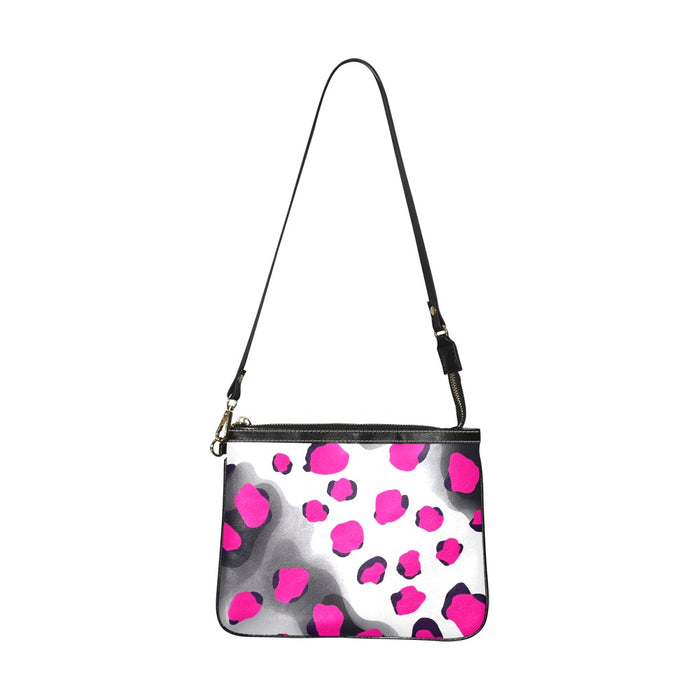 ETC Pink Leopard Shoulder Bag