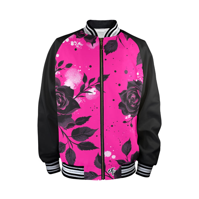 ETC Pink Noir Bomber Jacket