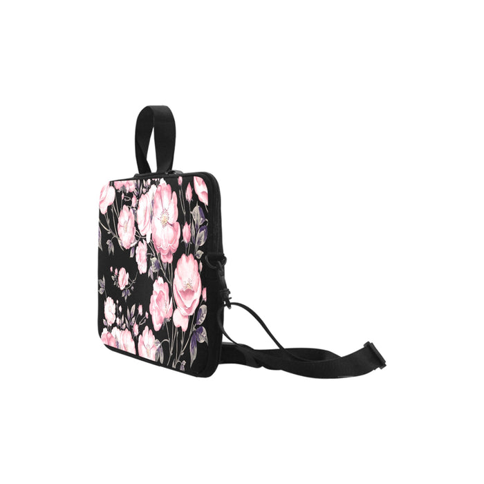 ETC Pink Peonies Laptop Bag