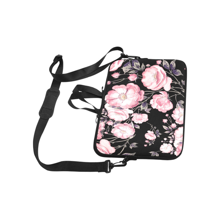 ETC Pink Peonies Laptop Bag