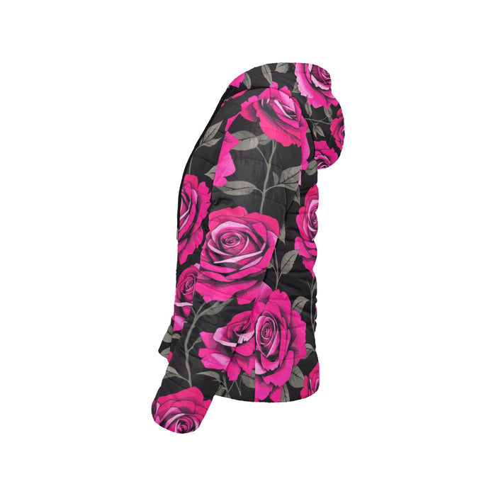 ETC Pink Rose Puffer Jacket