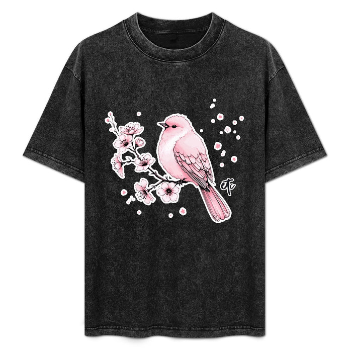 ETC Pink Sparrow Vintage Wash Tee
