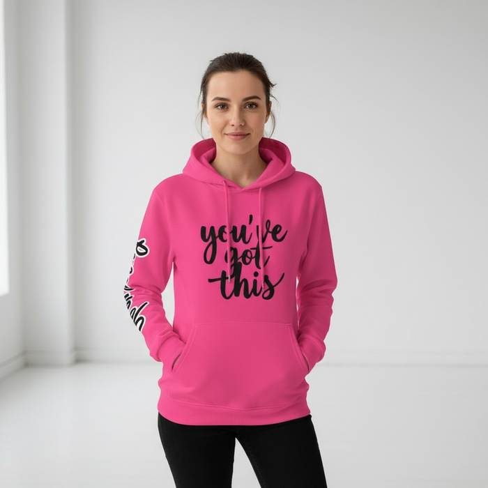 ETC Pink "You've Got This' Cotton Hoodie