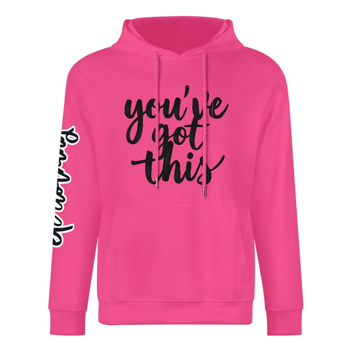 ETC Pink "You've Got This' Cotton Hoodie