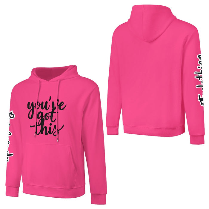 ETC Pink "You've Got This' Cotton Hoodie