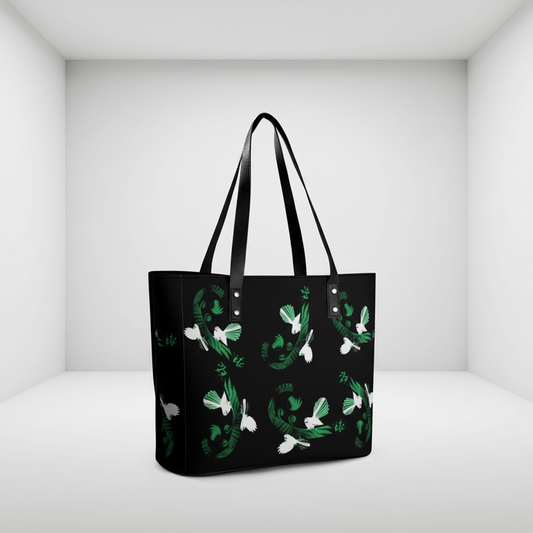 ETC Piwakawaka Koru - Green Handbag