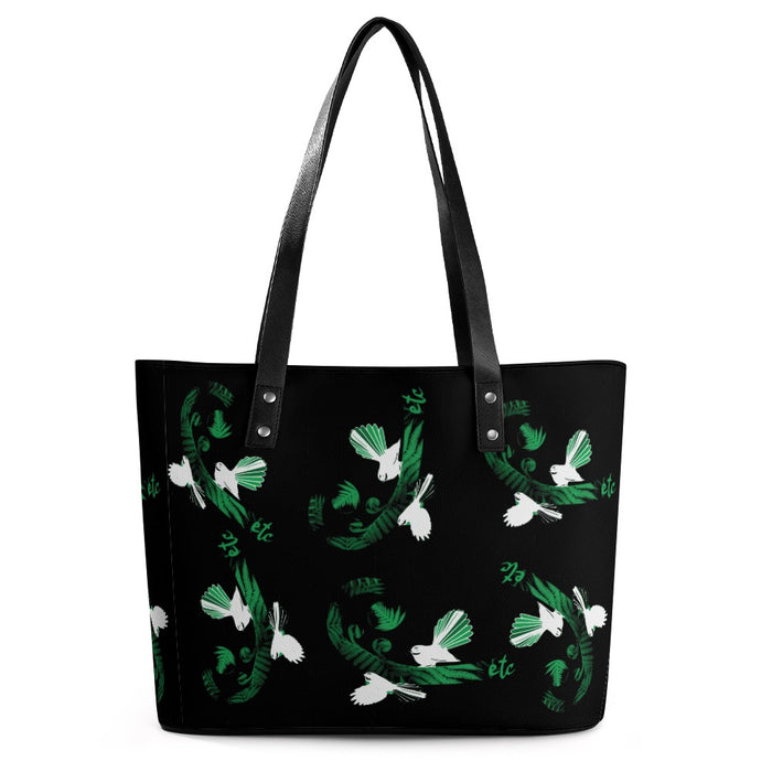 ETC Piwakawaka Koru - Green Handbag