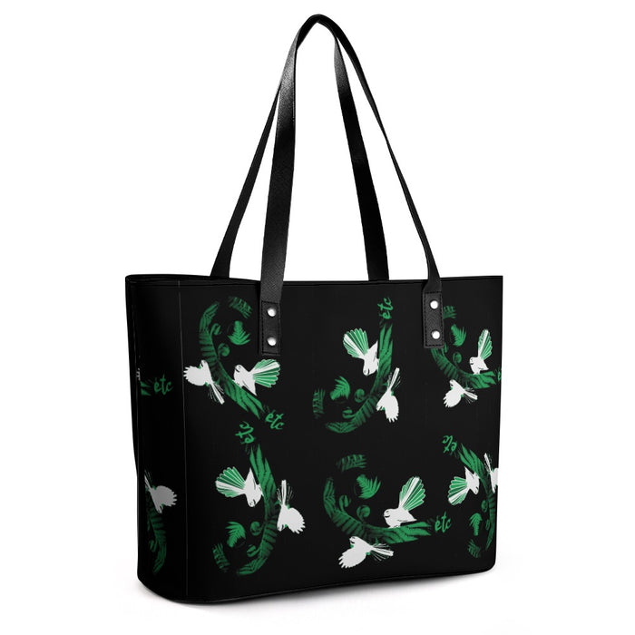 ETC Piwakawaka Koru - Green Handbag