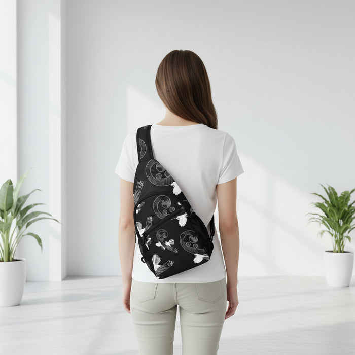 ETC Piwakawaka Koru Cross Body Bag
