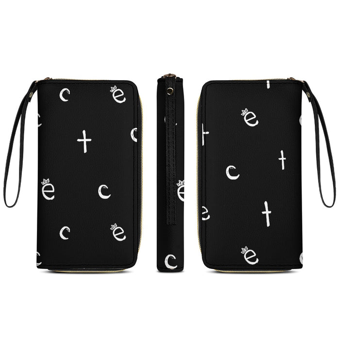 ETC PU Leather Print Wallet