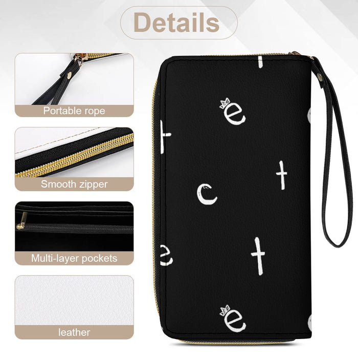 ETC PU Leather Print Wallet