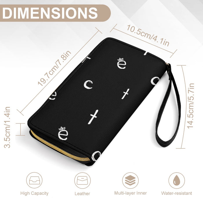 ETC PU Leather Print Wallet