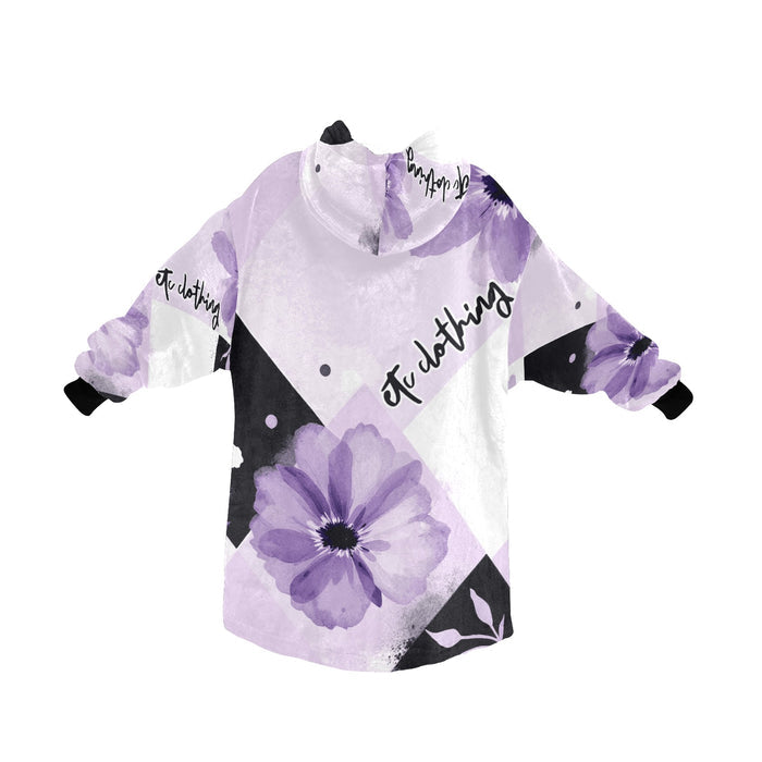ETC Purple Floral Bloom Comfy
