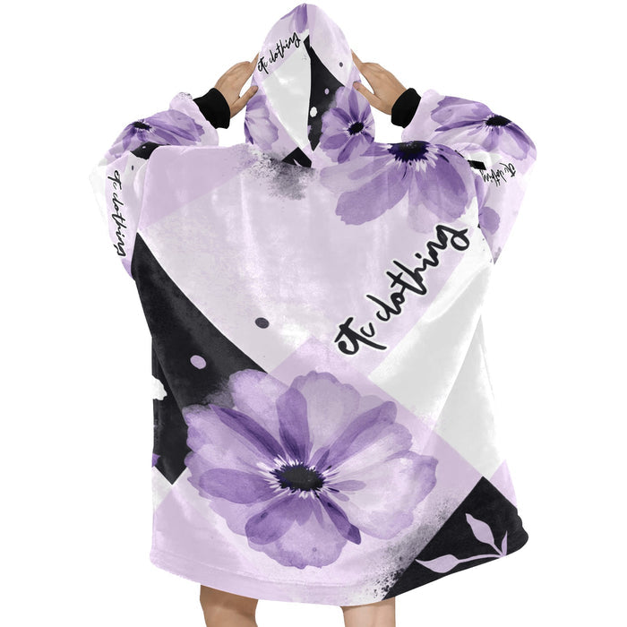 ETC Purple Floral Bloom Comfy