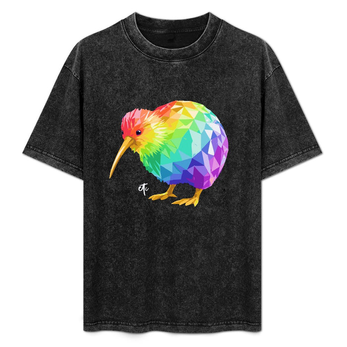 ETC Rainbow Kiwi Vintage Wash Tee