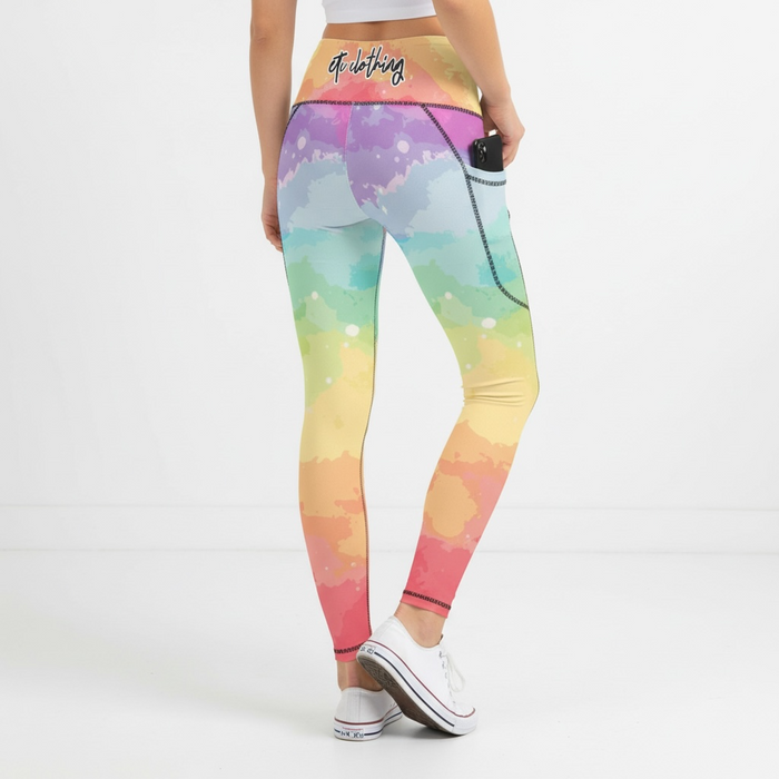 ETC Rainbow Star Leggings
