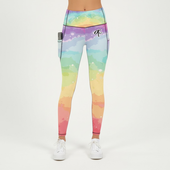 ETC Rainbow Star Leggings