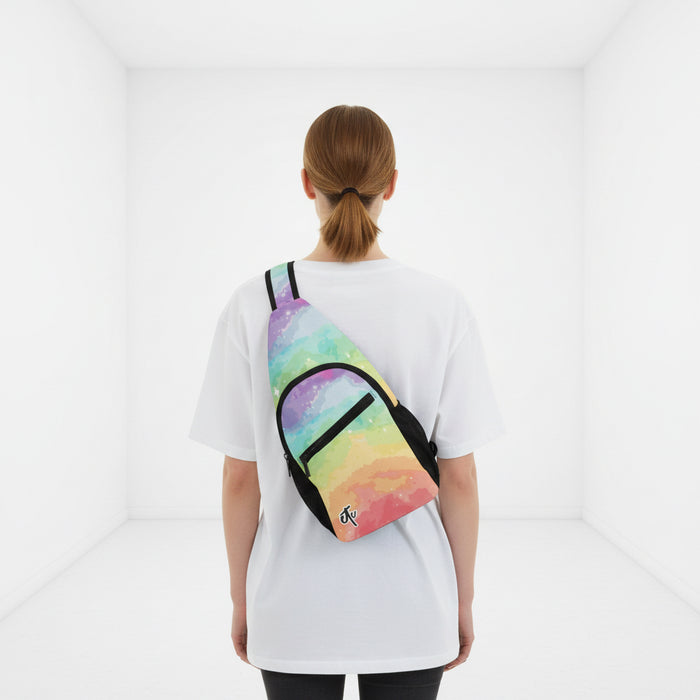ETC Rainbow Stars Cross Body Bag