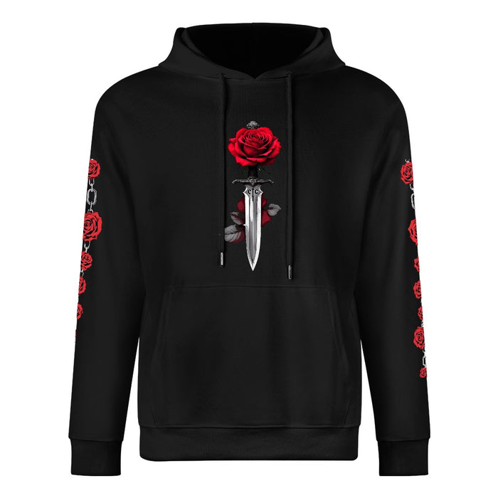 ETC Rose Dagger Cotton Hoodie