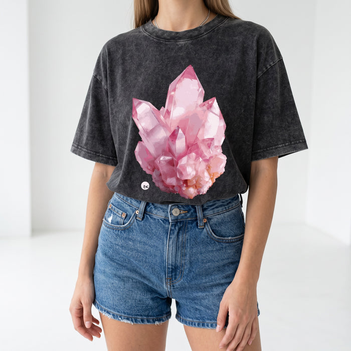 ETC Rose Quartz Vintage Wash Tee