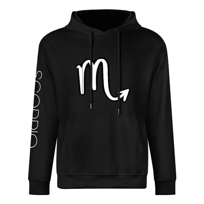 ETC SCORPIO ZODIAC SIGN COTTON HOODIE