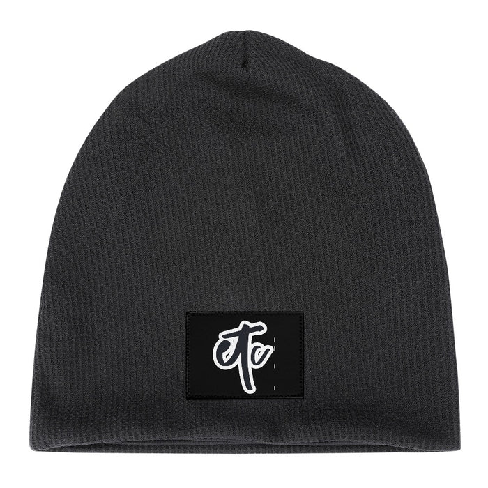 Etc Script Logo Plush Beanie