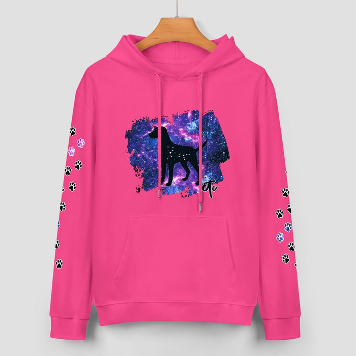 ETC 'Sirius' Star Dog Hoodie - Pink