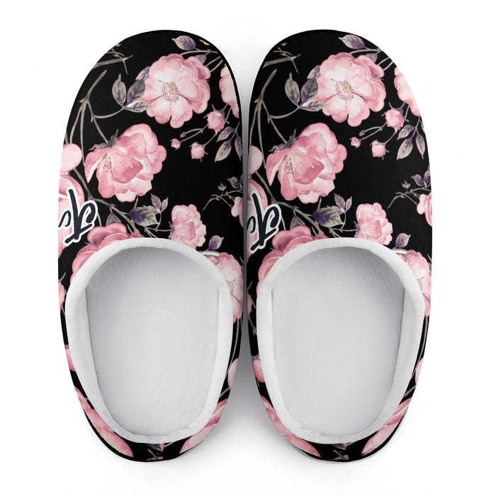 ETC Spring 17' Peonies Cotton slippers